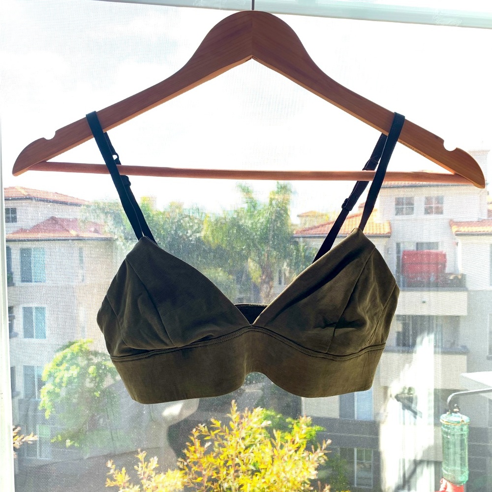 Lululemon LAB Bralette in Olive Green